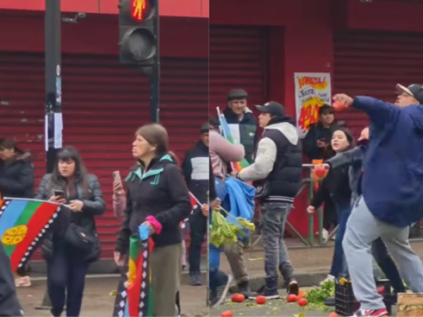Vendedores ambulantes protagonizan desórdenes en el centro de Temuco