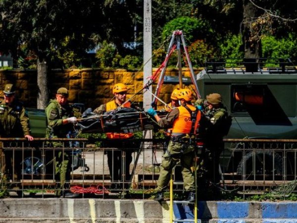 Persecución en Providencia termina con sujeto arrojándose al Río Mapocho y perdiendo la vida