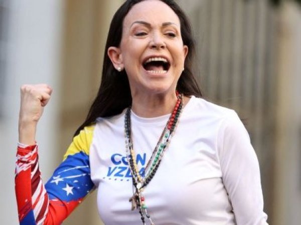 María Corina Machado llega a la Casa Blanca para reunirse por primera vez con Donald Trump