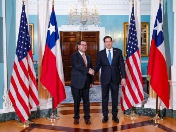 Canciller Pérez Mackenna se reunió con Marco Rubio para fortalecer relación entre Chile y EEUU