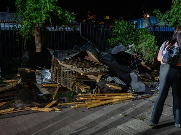 Tornado en Requínoa deja 70 viviendas afectadas