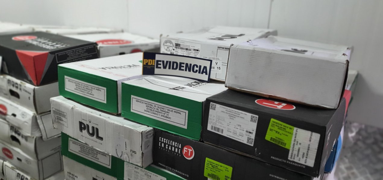 /detectives-de-la-biro-recuperan-85-cajas-de-carne-robada-y-detienen-a-mujer